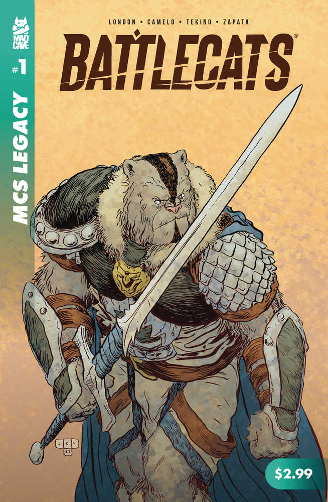 Battlecats #1B Lonergan (Mad Cave Studios Legacy )