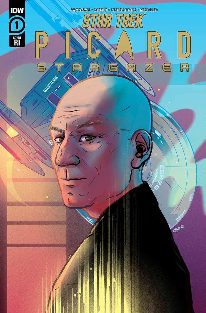 Stock photo of Star Trek Picard Stargazer #1 CVR C 1:10 Kangas Variant comic sold by Stronghold Collectibles