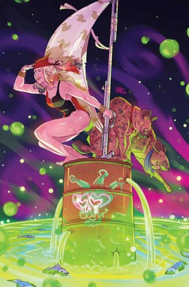 Harley Quinn #21D Megan Huang Swimsuit Card Stock Variant