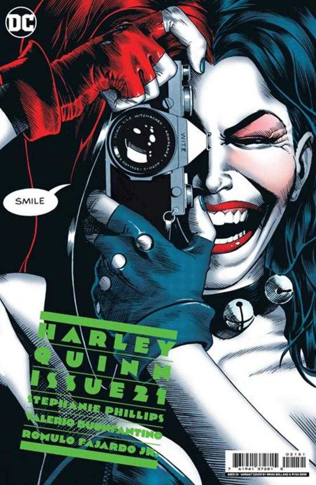 Harley Quinn #21C Ryan Sook Homage Card Stock Variant