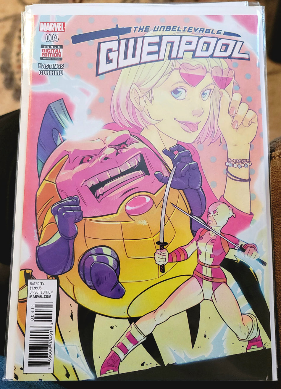 Unbelievable Gwenpool V1 (2016) #4 NM