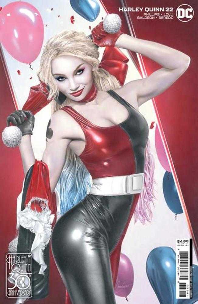 Stock Photo of Harley Quinn #22C Natali Sanders Harley Quinn 30th Anniversary Card Stock Variant comic sold by Stronghold Collectibles