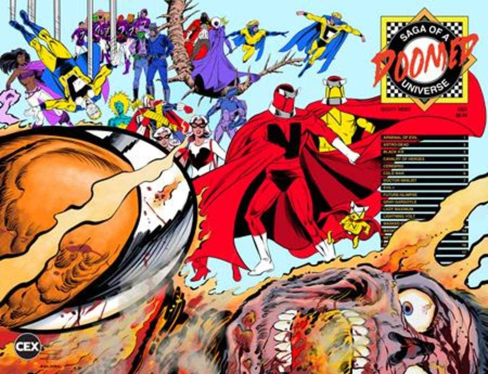 Saga Of A Doomed Universe #1F (Of 3) Scott Reed Whos Who Wraparound Variant