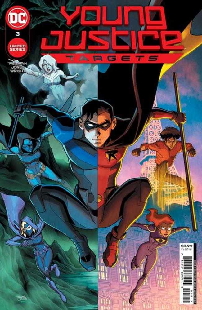 Stock Photo of Young Justice Targets #3A (Of 6) Christopher Jones comic sold by Stronghold Collectibles
