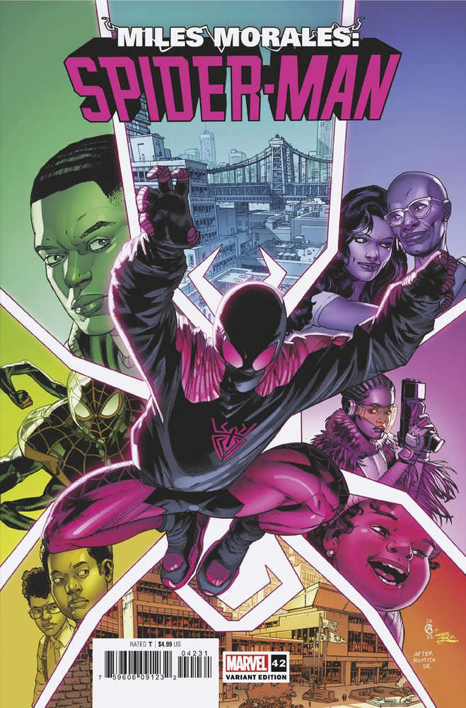 Stock Photo of Miles Morales Spider-Man #42 Allen Variant comic sold by Stronghold Collectibles