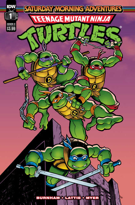 Stock Photo of Teenage Mutant Ninja Turtles Saturday Morning Adventures #1C Gregori comic sold by Stronghold Collectibles