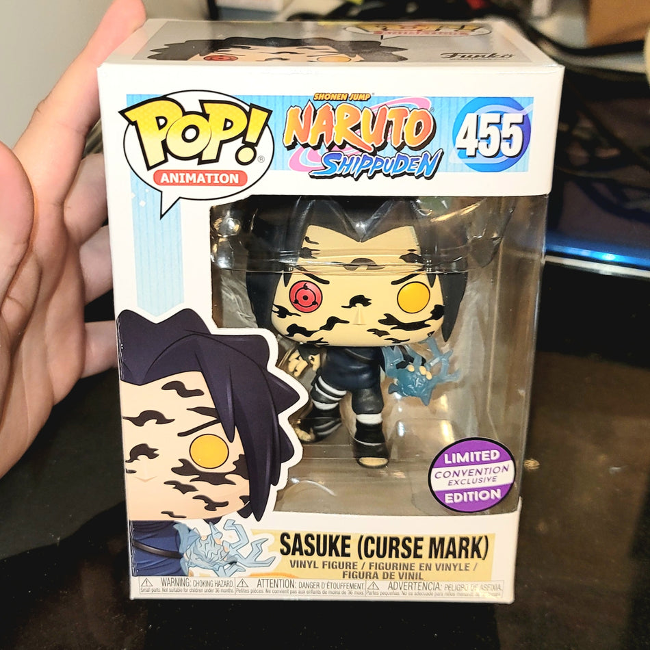 Funko Pop! Anime Sasuke (Curse Mark) #455 PAX South Exclusive