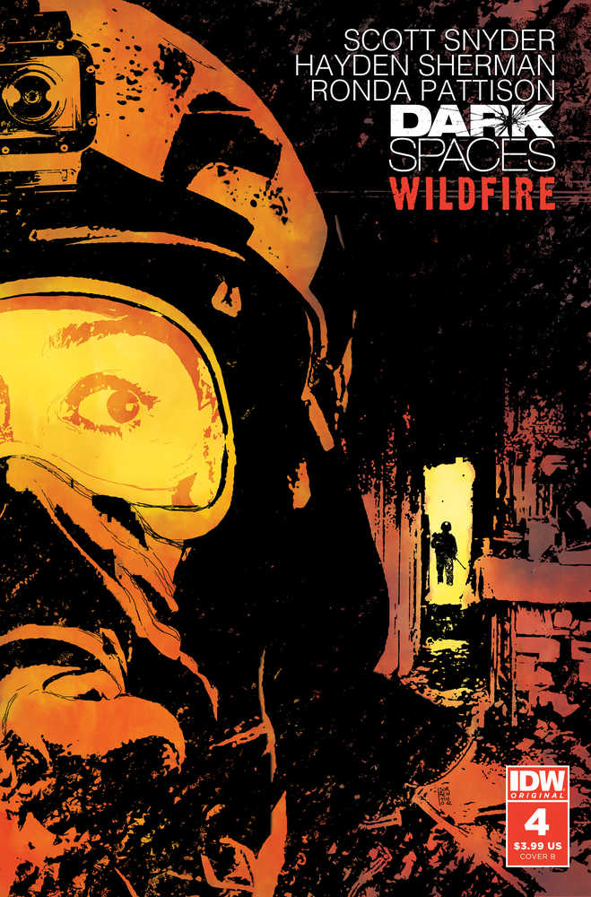 Stock Photo of Dark Spaces Wildfire #4B Sorrentino comic sold by Stronghold Collectibles