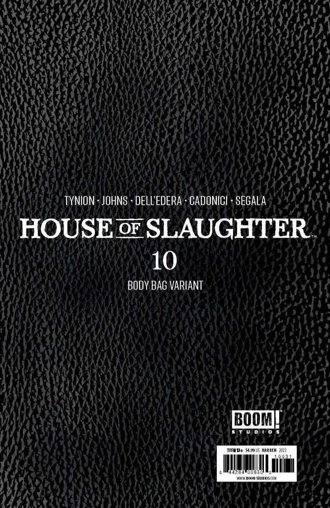 Stock Photo of House Of Slaughter #10C Bodybag Variant Harren comic sold by Stronghold Collectibles