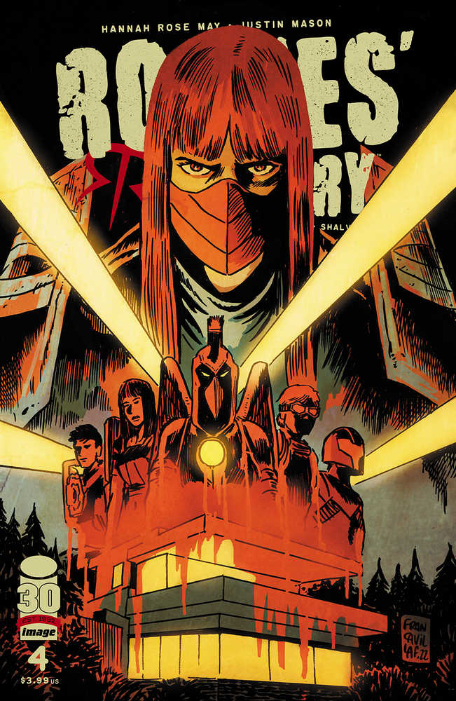 Stock Photo of Rogues Gallery #4B Francavilla comic sold by Stronghold Collectibles