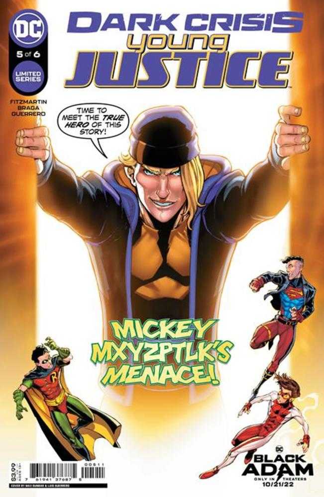 Stock Photo of Dark Crisis Young Justice #5A (Of 6) Max Dunbar comic sold by Stronghold Collectibles
