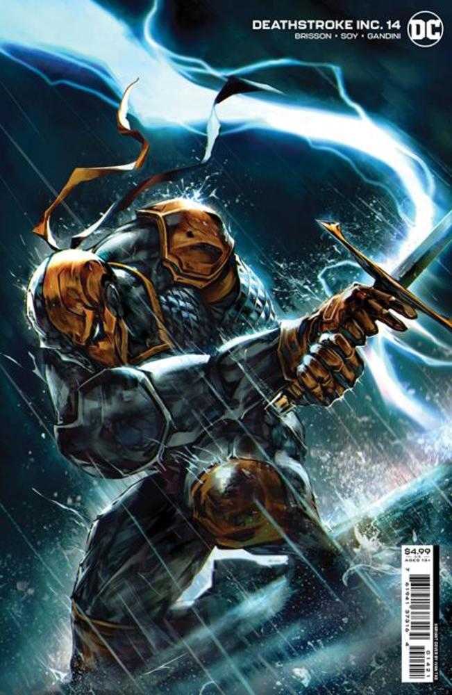 Stock Photo of Deathstroke Inc #14B Ivan Tao Card Stock Variant comic sold by Stronghold Collectibles