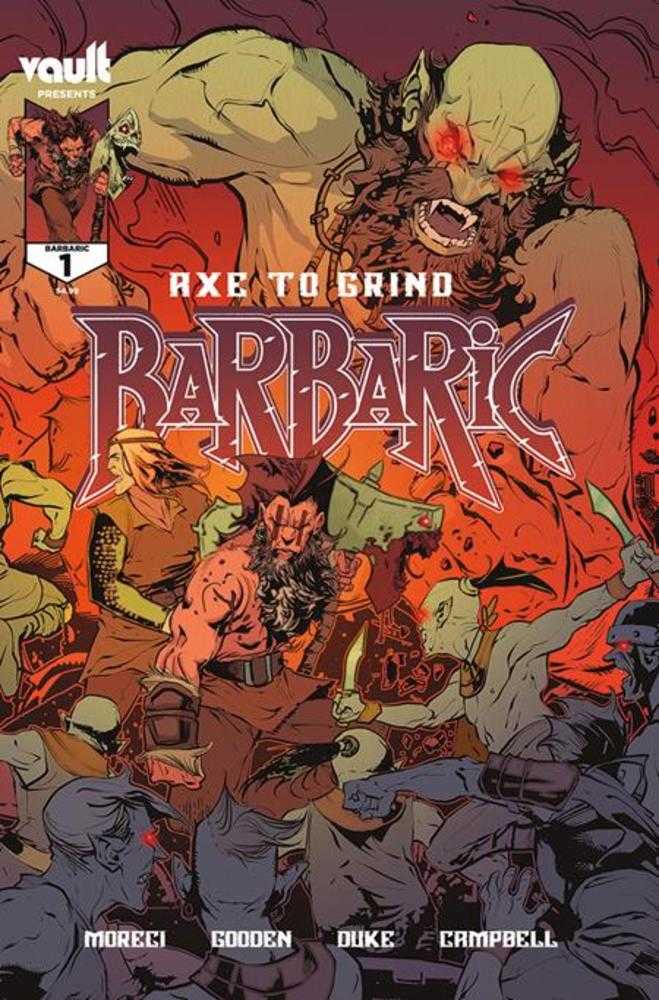 Barbaric Axe To Grind #1 2nd Print