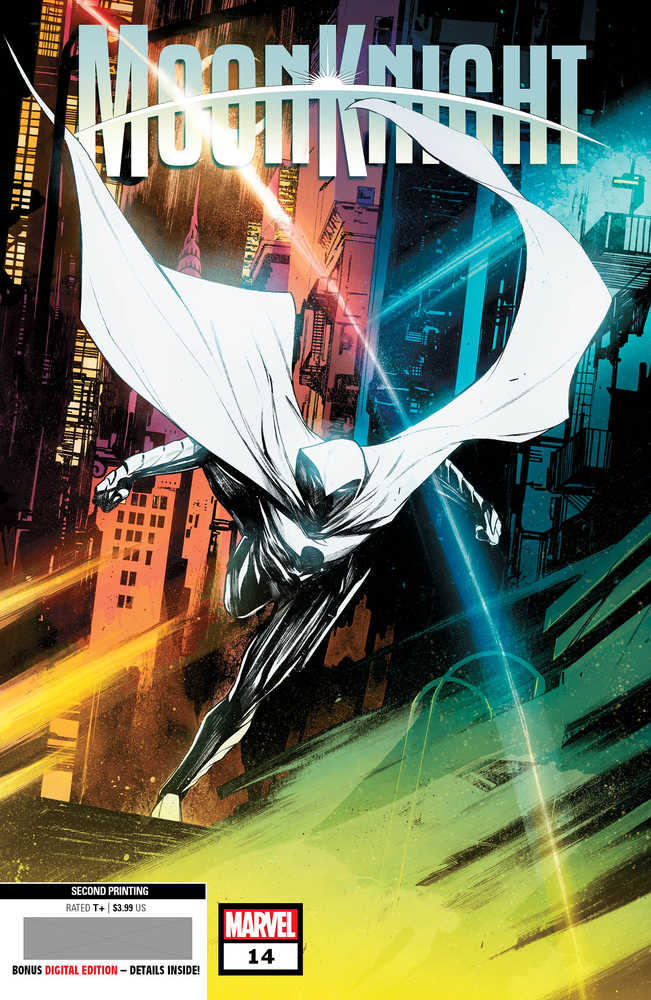 Moon Knight #14 2nd Print Cappuccio Variant