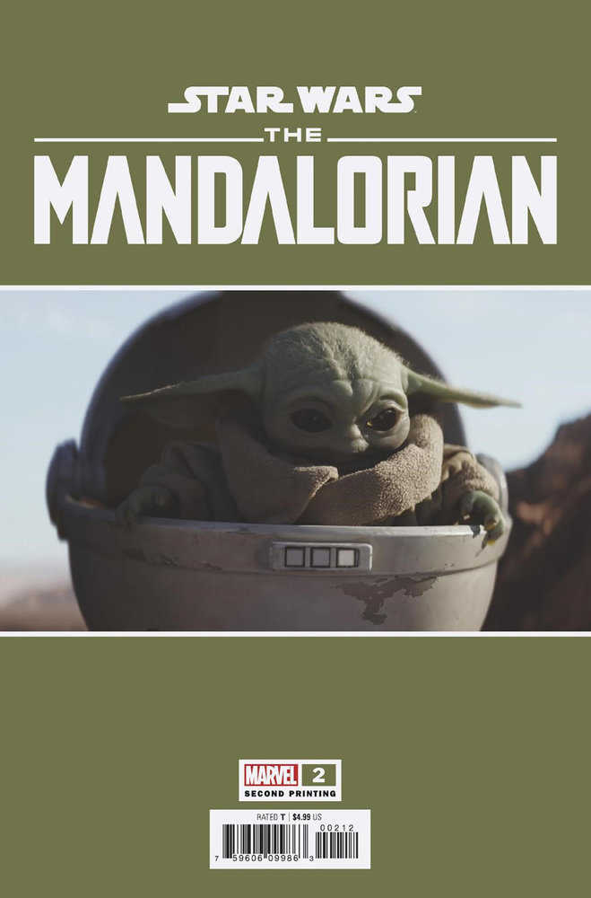 Stock Photo of Star Wars Mandalorian #2 2nd Print Photo Variant comic sold by Stronghold Collectibles