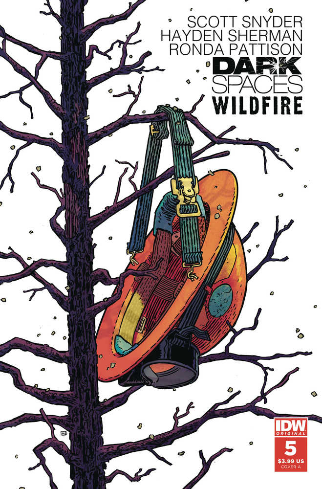 Stock Photo of Dark Spaces Wildfire #5A Sherman comic sold by Stronghold Collectibles