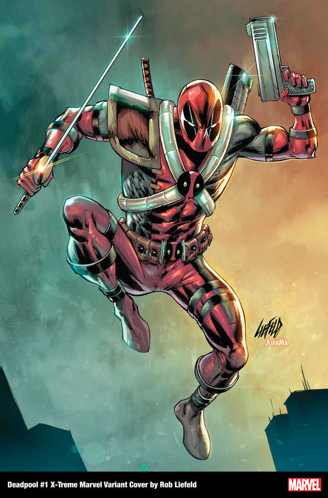 Stock Photo of Deadpool #1 Liefeld X-Treme Marvel Variant comic sold by Stronghold Collectibles