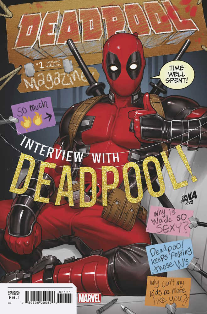 Stock Photo of Deadpool #1 Nakayama Variant comic sold by Stronghold Collectibles