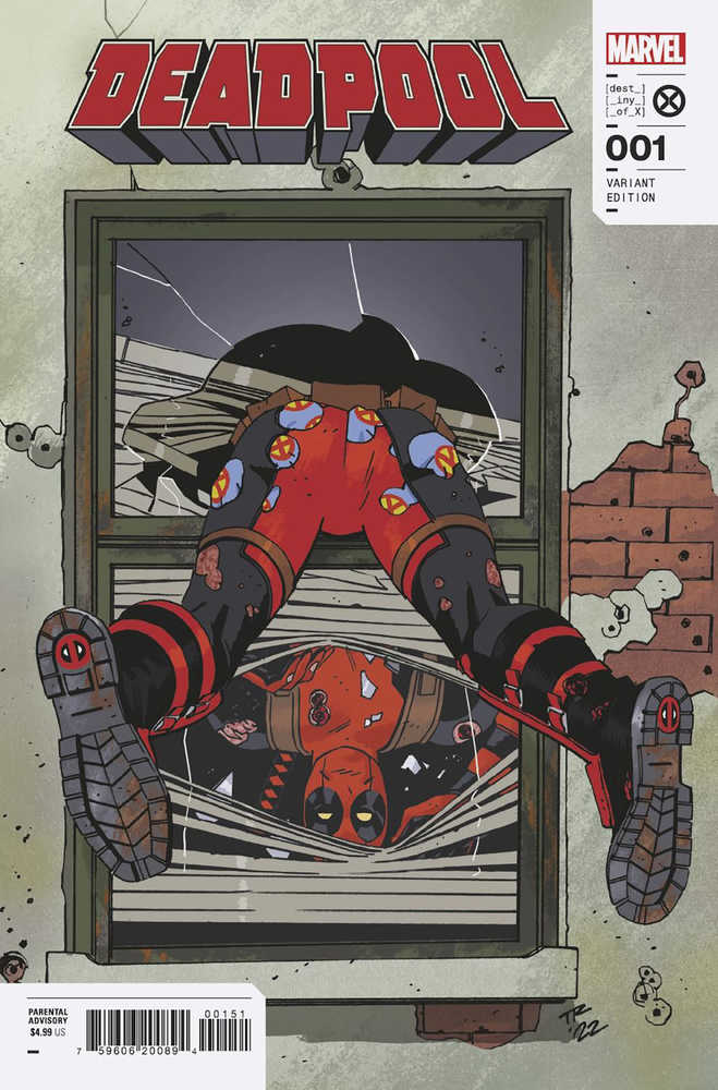 Stock Photo of Deadpool #1 Reilly Window Shades Variant comic sold by Stronghold Collectibles