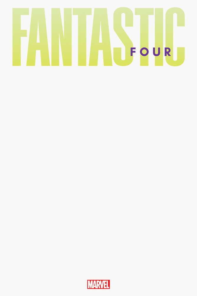 Stock Photo of Fantastic Four #1 Blank Variant comic sold by Stronghold Collectibles