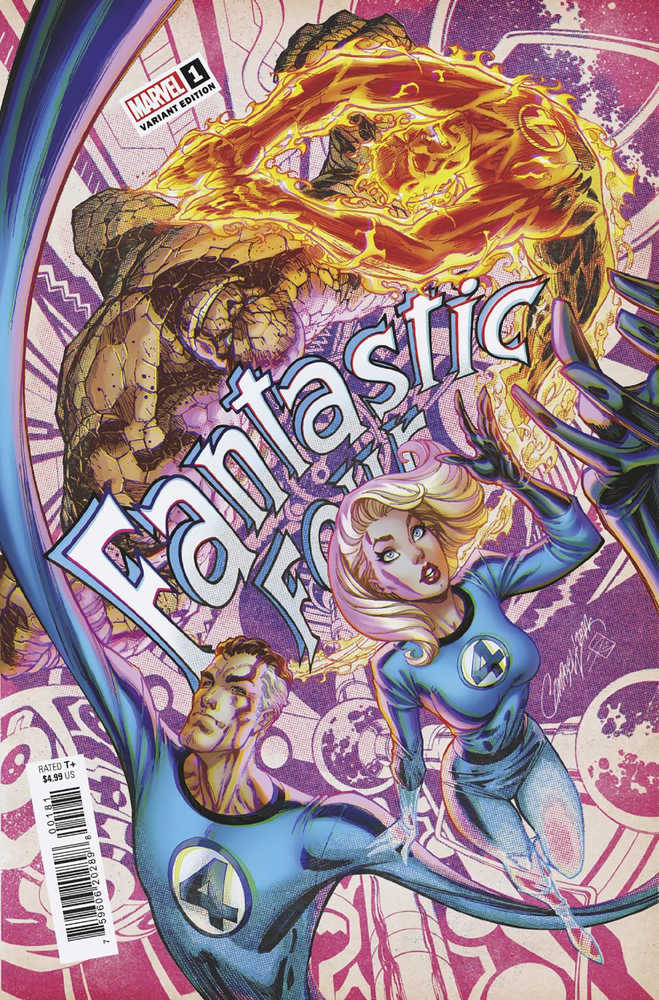 Stock Photo of Fantastic Four #1 JS Campbell Anniversary Variant comic sold by Stronghold Collectibles