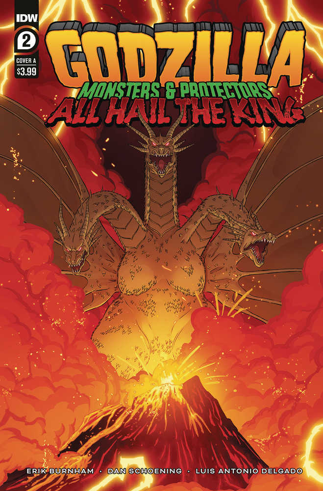 Stock Photo of Godzilla Monsters & Protectors All Hail King #2A Schoen comic sold by Stronghold Collectibles