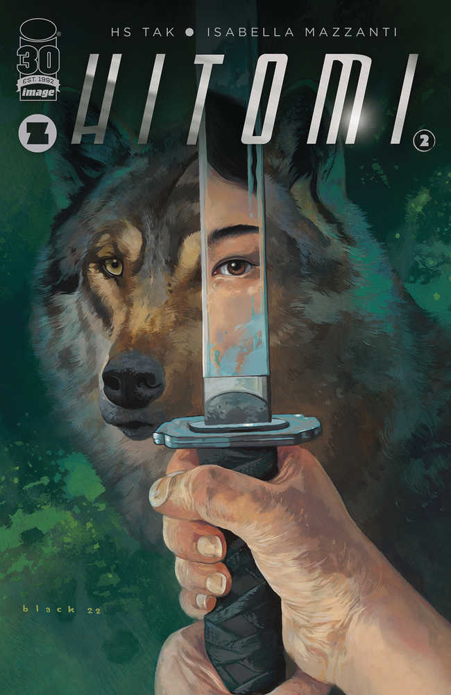 Stock Photo of Hitomi #2B (Of 5) Black comic sold by Stronghold Collectibles