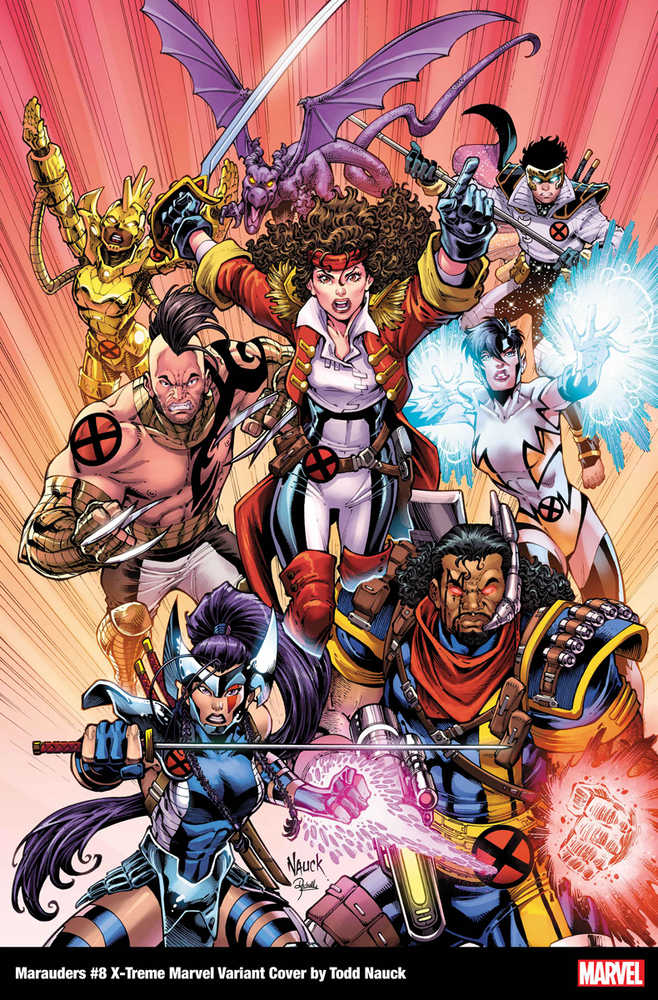Stock Photo of Marauders #8 Nauck X-Treme Marvel Variant comic sold by Stronghold Collectibles
