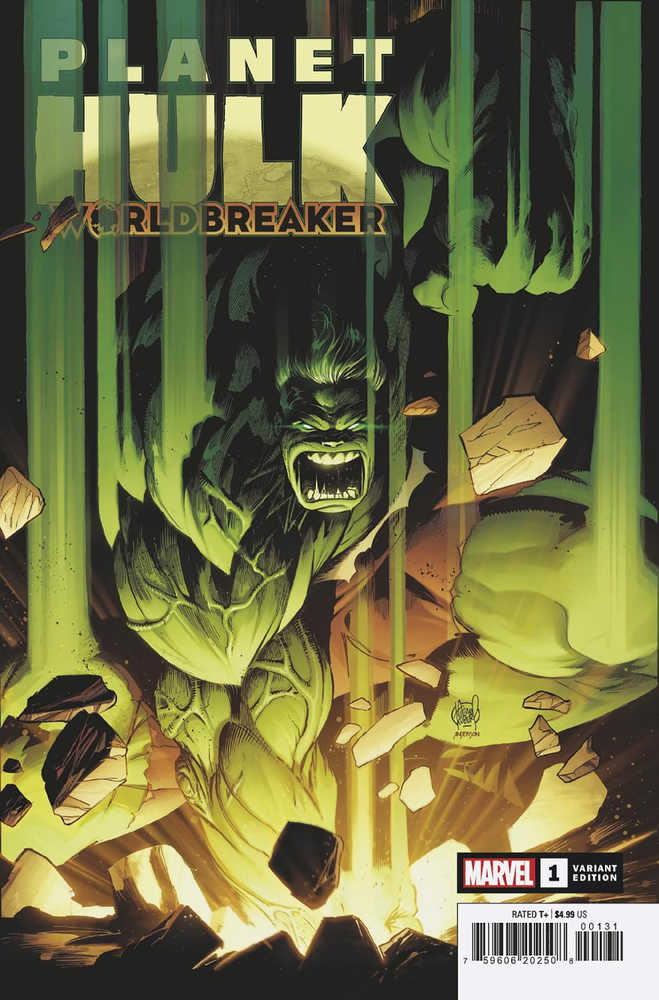 Stock photo of Planet Hulk Worldbreaker #1 (Of 5) 1:25 Kubert Variant comic sold by Stronghold Collectibles