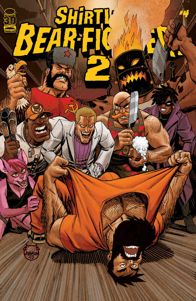 Stock Photo of Shirtless Bear-Fighter 2 #4A (Of 7) Johnson comic sold by Stronghold Collectibles