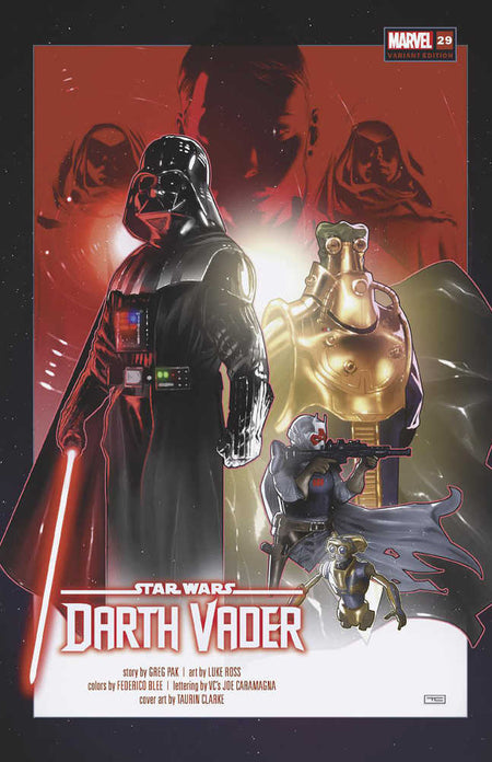 Stock Photo of Star Wars Darth Vader #29 Clarke Revelations Variant comic sold by Stronghold Collectibles