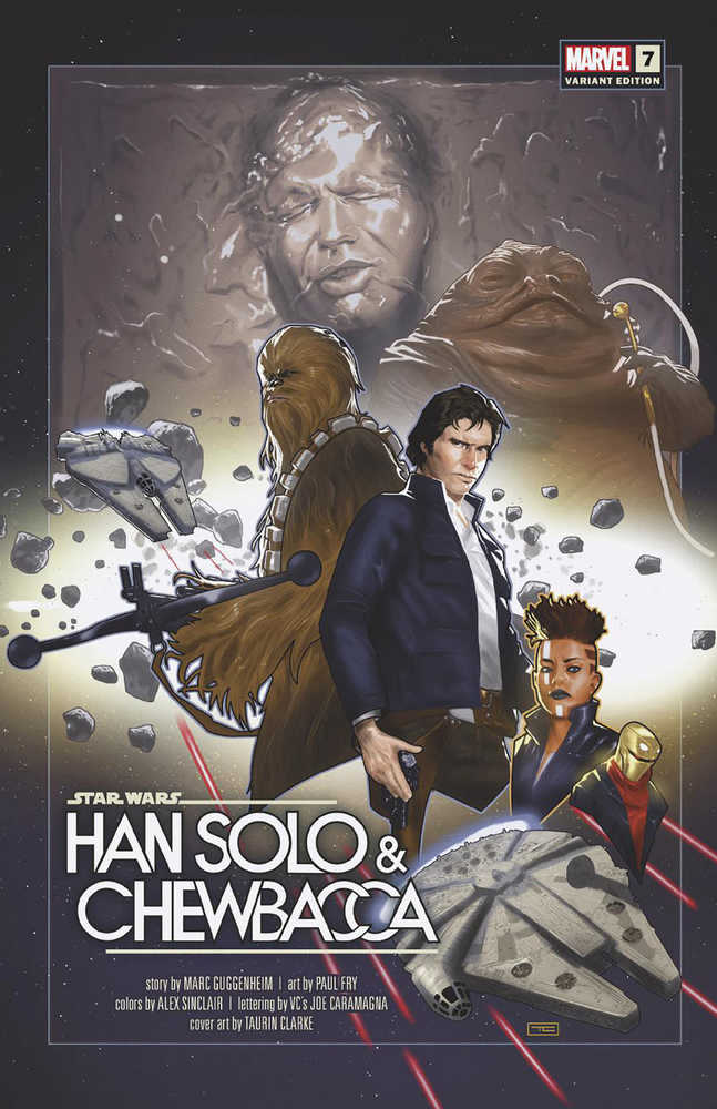 Stock Photo of Star Wars Han Solo Chewbacca #7 Clarke Revelations Variant comic sold by Stronghold Collectibles