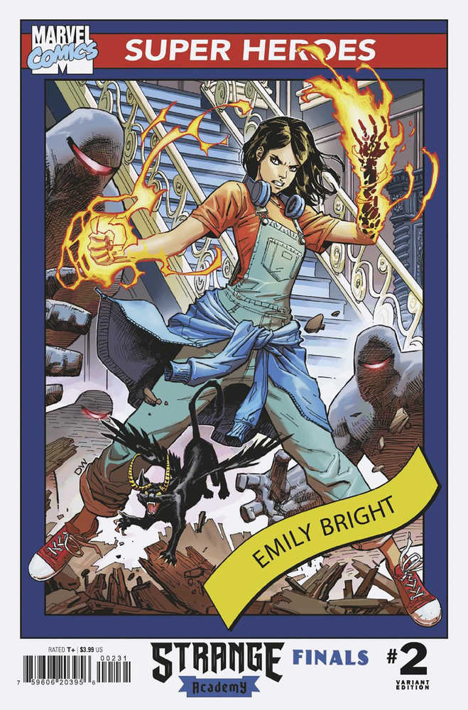 Stock Photo of Strange Academy Finals #2 Weaver Trading Card Variant comic sold by Stronghold Collectibles