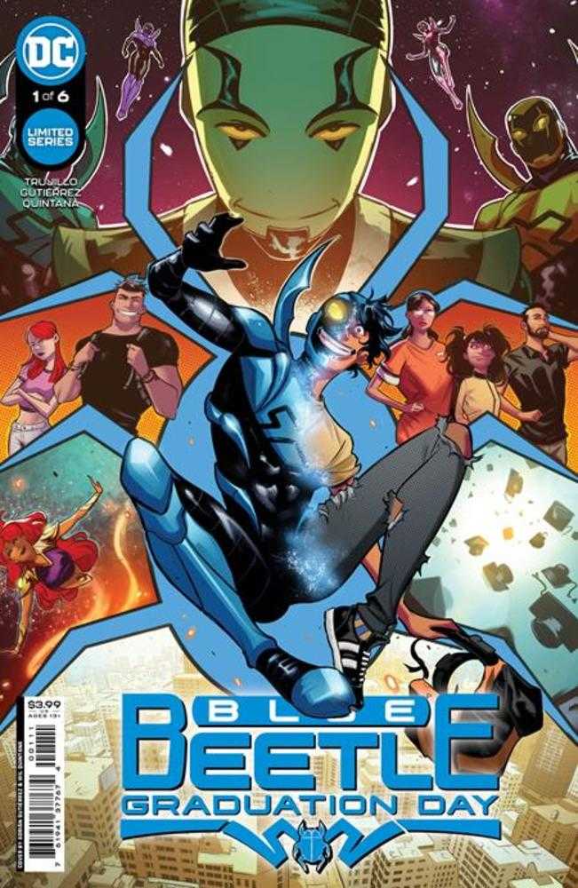 Stock Photo of Blue Beetle Graduation Day #1A (Of 6) Adrian Gutierrez comic sold by Stronghold Collectibles