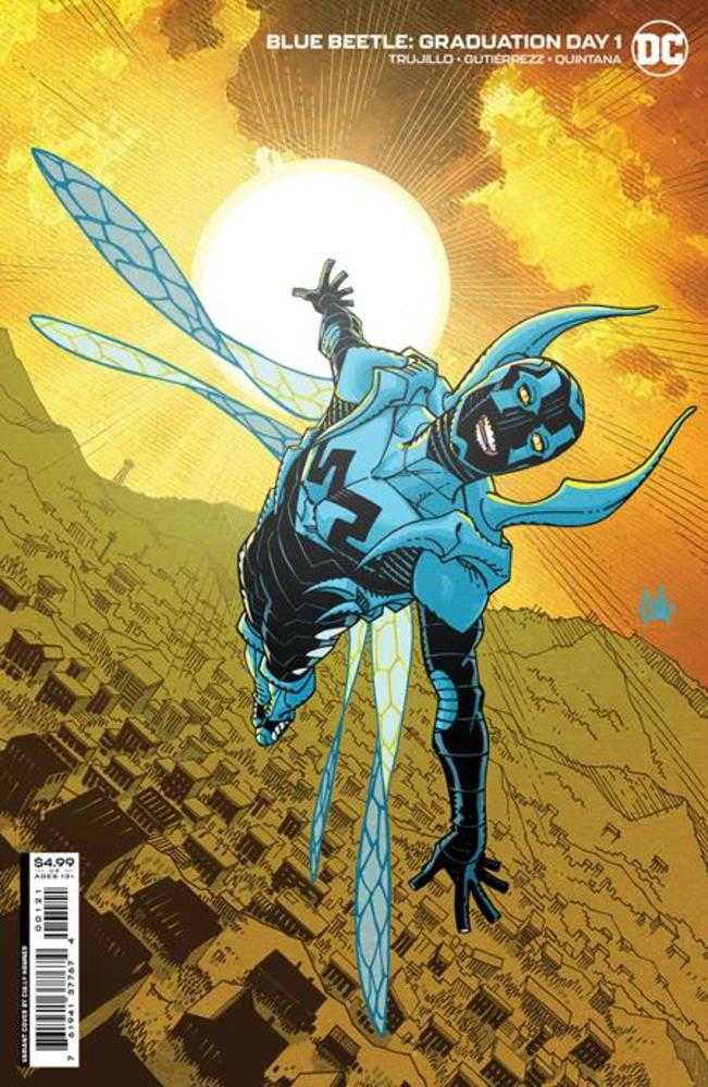Stock Photo of Blue Beetle Graduation Day #1B (Of 6) Cully Hamner Card Stock Variant comic sold by Stronghold Collectibles