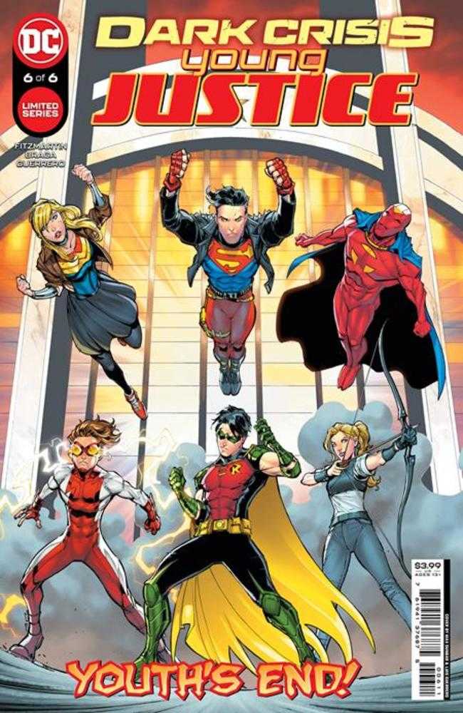 Stock Photo of Dark Crisis Young Justice #6A (Of 6) Max Dunbar comic sold by Stronghold Collectibles
