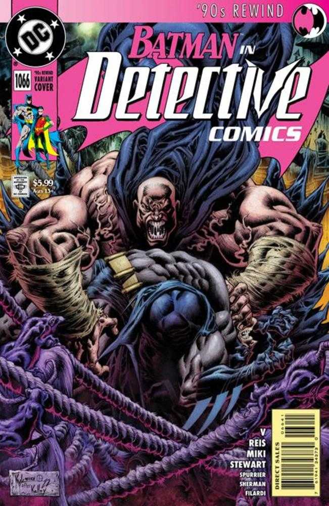 Stock Photo of Detective Comics #1066C Kyle Hotz 90s Month Card Stock Variant comic sold by Stronghold Collectibles