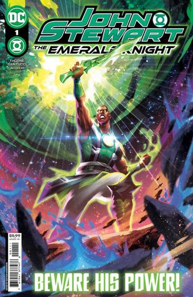 Stock Photo of John Stewart The Emerald Knight #1A (One Shot) Mateus Manhanini comic sold by Stronghold Collectibles