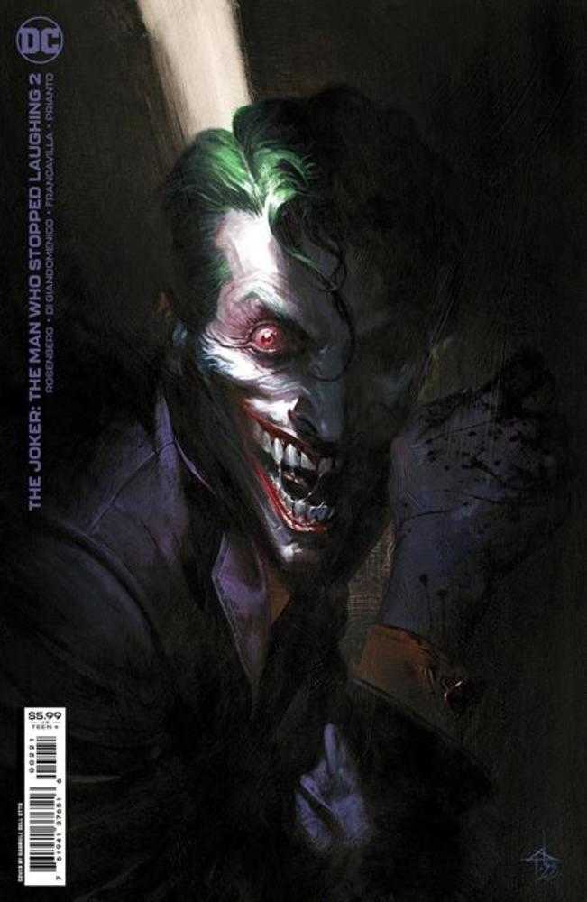 Stock Photo of Joker The Man Who Stopped Laughing #2C Gabriele Dell Otto Variant comic sold by Stronghold Collectibles