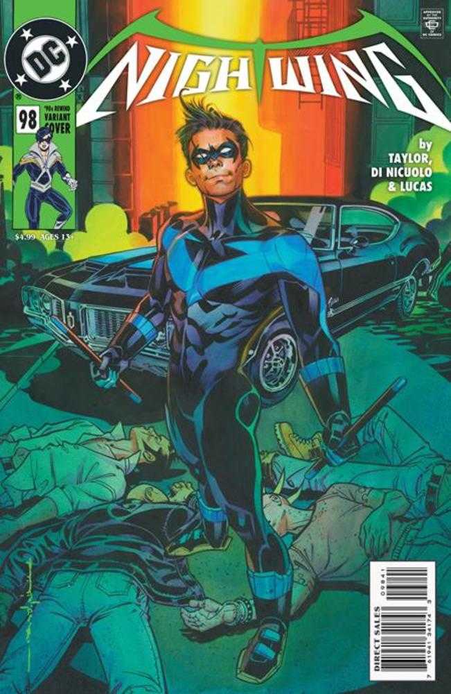 Stock Photo of Nightwing #98C Brian Stelfreeze 90s Month Card Stock Variant comic sold by Stronghold Collectibles