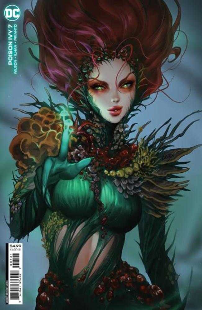Stock Photo of Poison Ivy #7C Lesley Leirix Li Card Stock Variant comic sold by Stronghold Collectibles