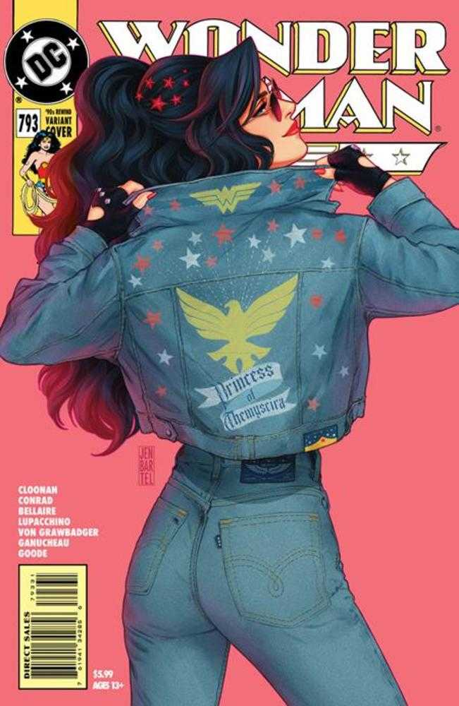 Stock Photo of Wonder Woman #793D Jen Bartel 90s Month Card Stock Variant (Kal-El Returns Tie-In) comic sold by Stronghold Collectibles