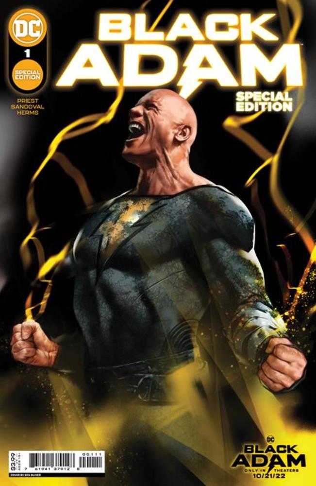 Stock Photo of Black Adam #1 Special Edition comic sold by Stronghold Collectibles