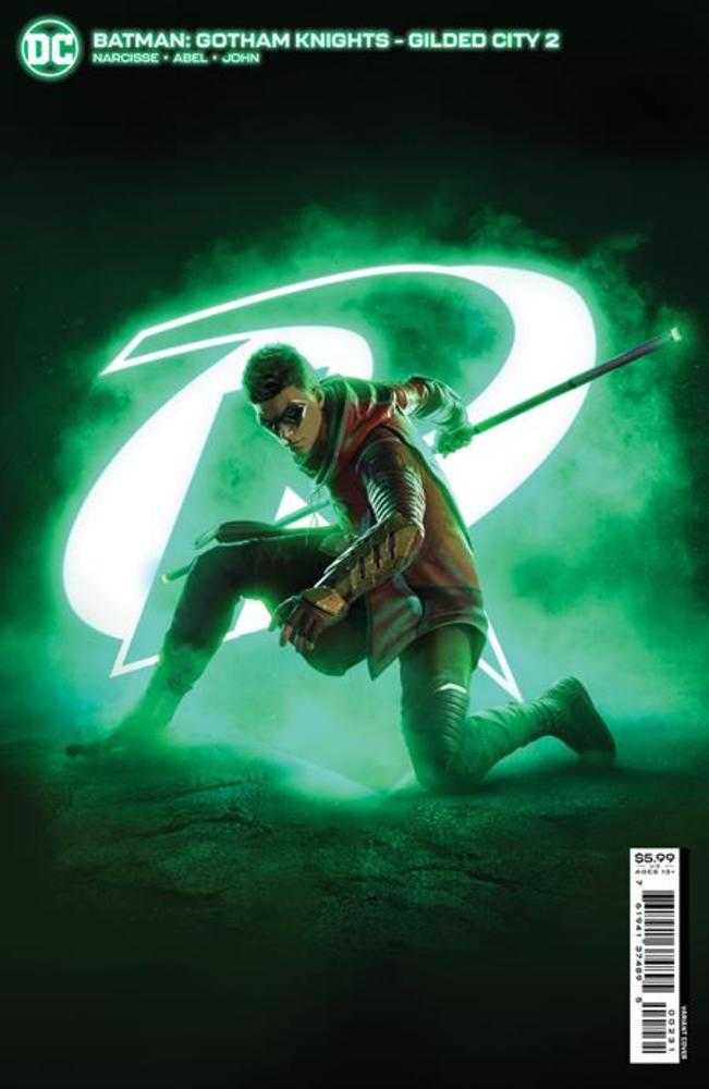 Stock Photo of Batman Gotham Knights Gilded City #2C (Of 6) Video Game Card Stock Variant comic sold by Stronghold Collectibles