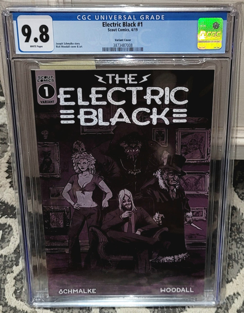 Electric Black #1 CGC 9.8 Woodall Variant