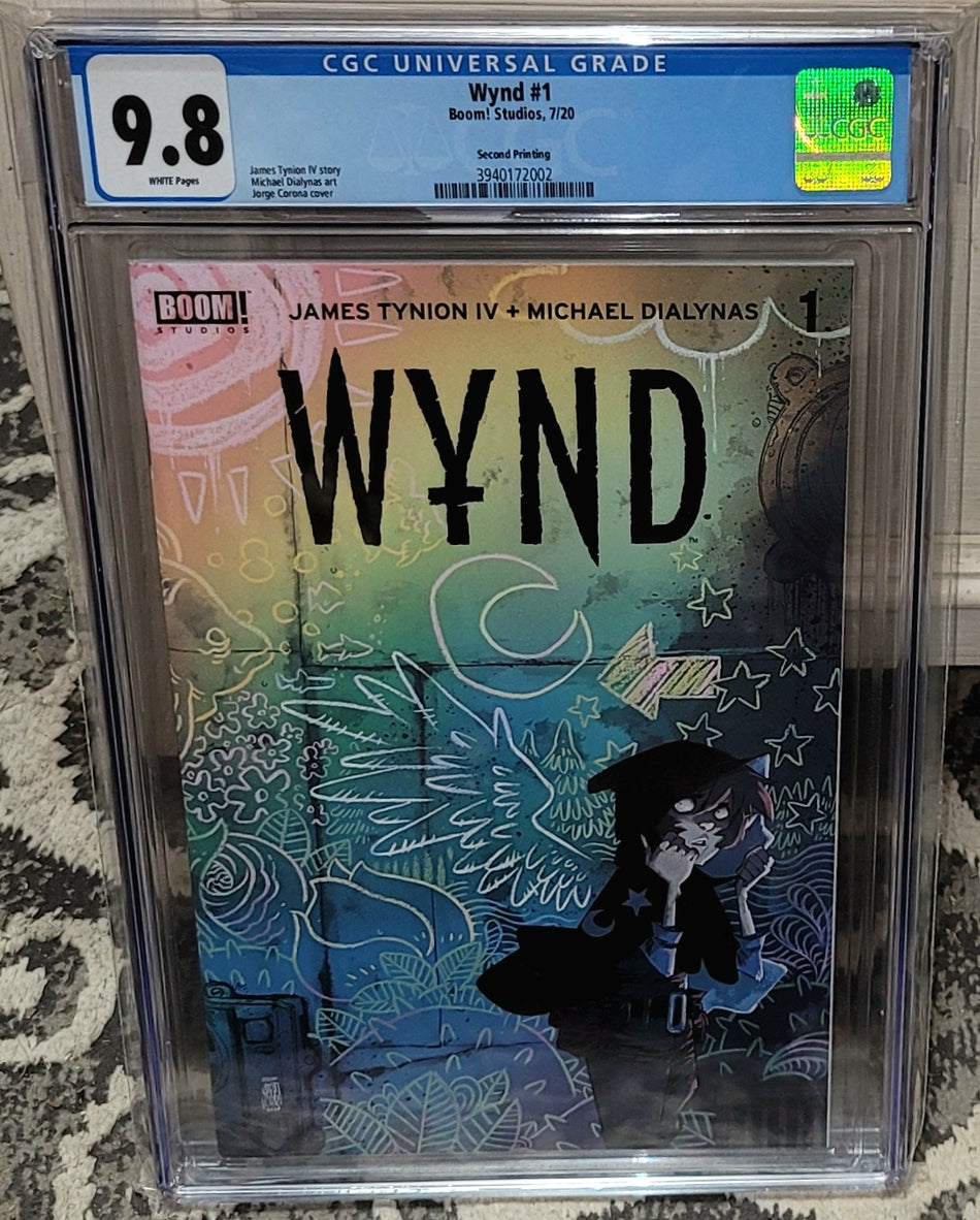 Wynd #1 CGC 9.8 2nd Print