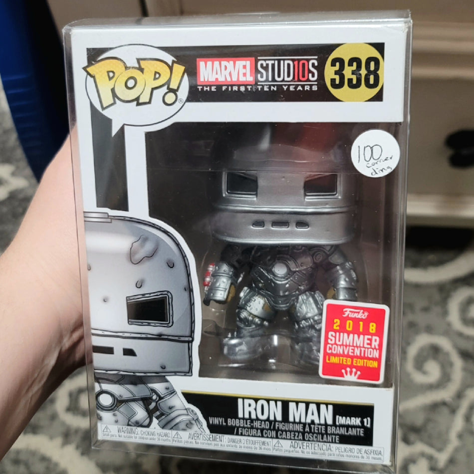 Funko Pop! Iron Man (Mark 1) #338 2018 Summer Con Limited Edition