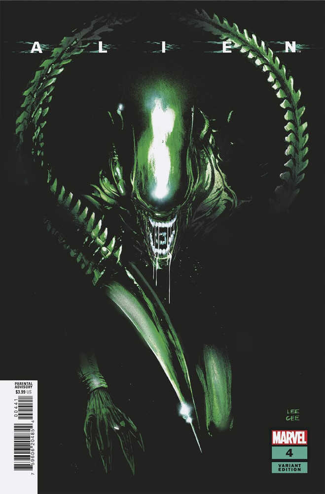 Stock Photo of Alien #4 Garbett Variant comic sold by Stronghold Collectibles