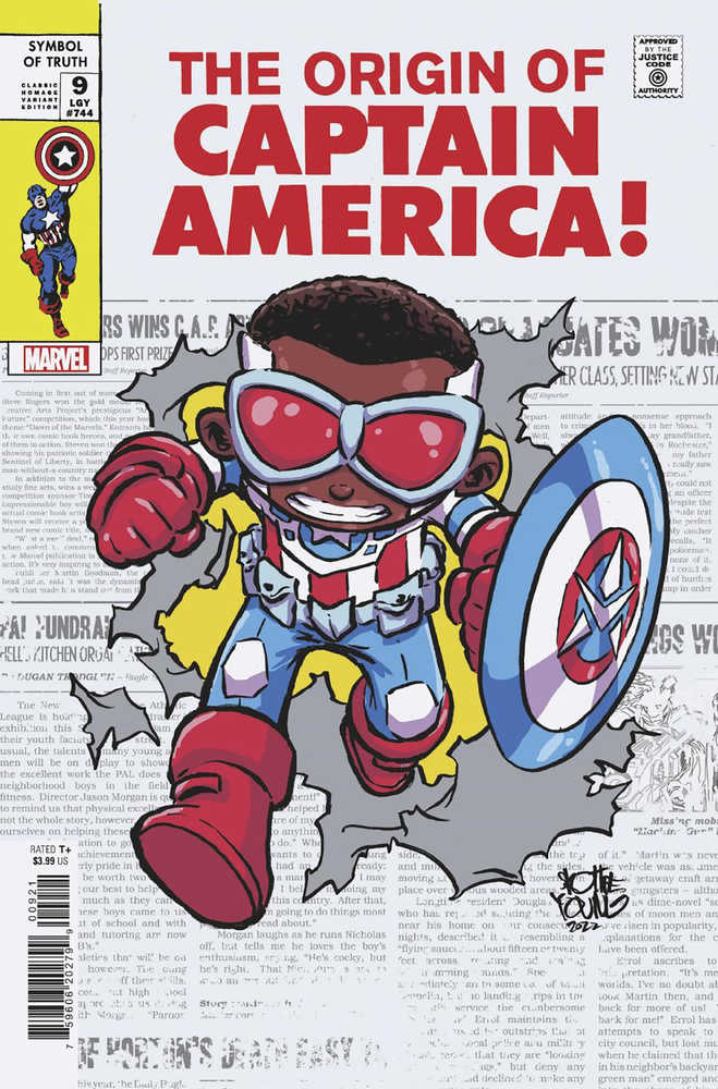 Stock Photo of Captain America Symbol Of Truth #9 Young Classic Homage Variant comic sold by Stronghold Collectibles