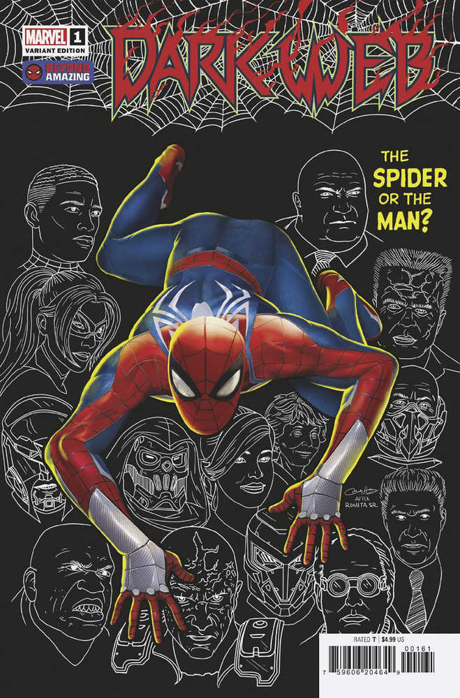 Stock Photo of Dark Web #1 Hernandez Beyond Amazing Spider-Man Variant comic sold by Stronghold Collectibles